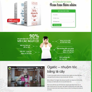 Bột Lá Nhuôm Tóc