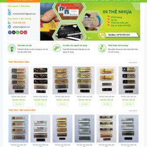 Biển Chức Danh Mica