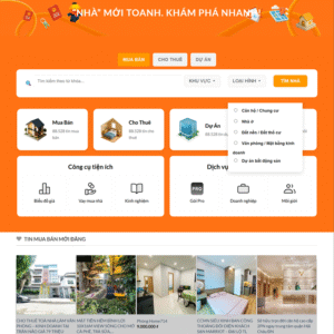 Website design for real estate